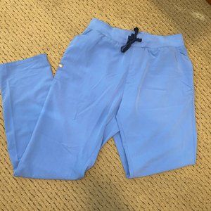 Mens Fig Scrub Pants Ceil Blue